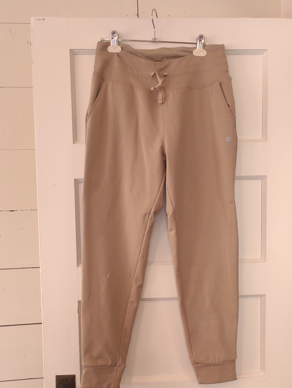 Baleaf Khaki Drawstring Fleece Track Joggers